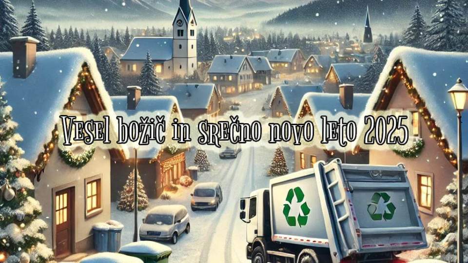 Vesel božič in srečno novo leto 2025